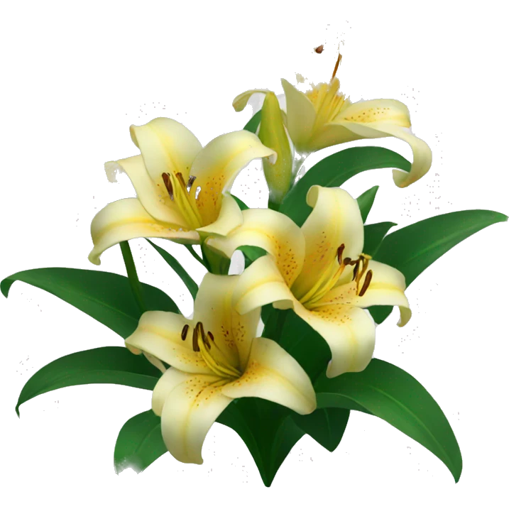 Lilies emoji