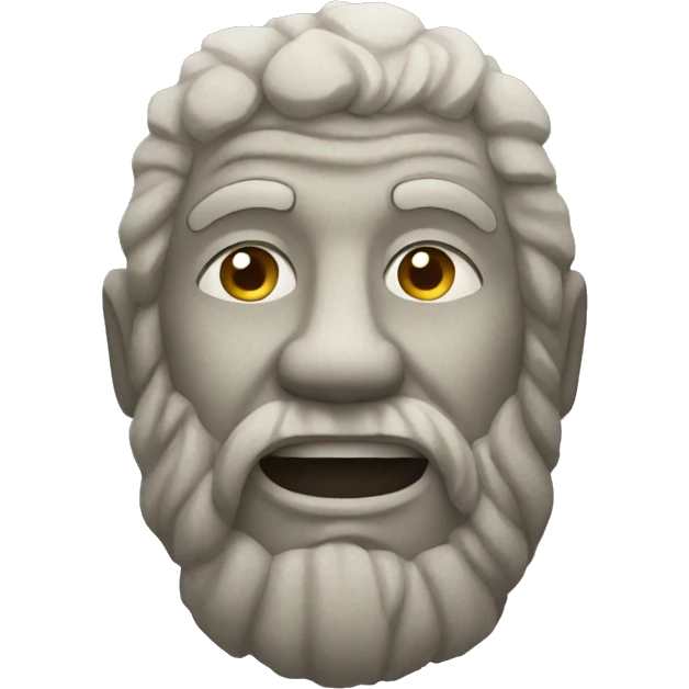 stone man emoji