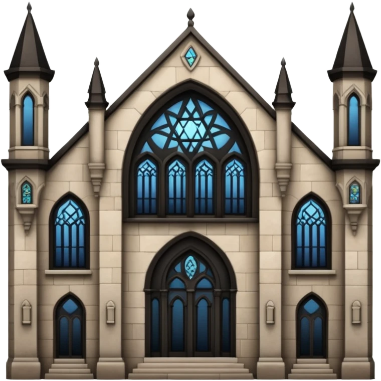 jewish synagogue dark aesthetic gothic architecture emoji