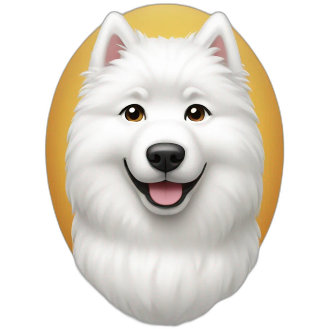 fluffy-samoyed emoji