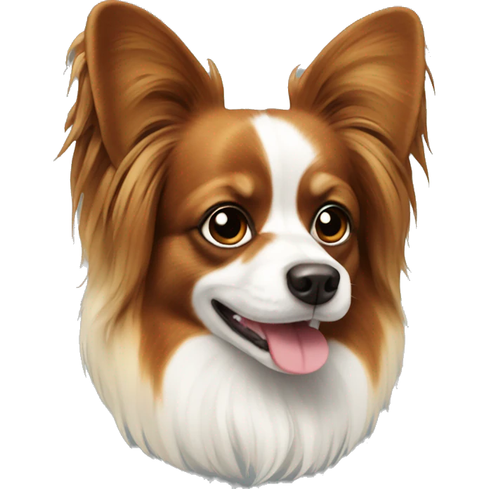 Papillon dog emoji