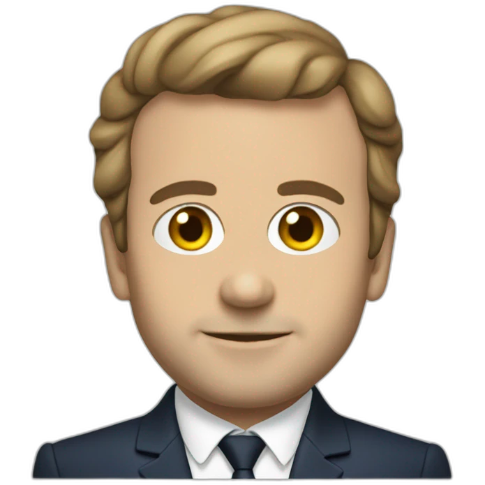 Macron mini emoji