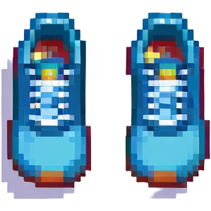 a pair of running shoes emoji