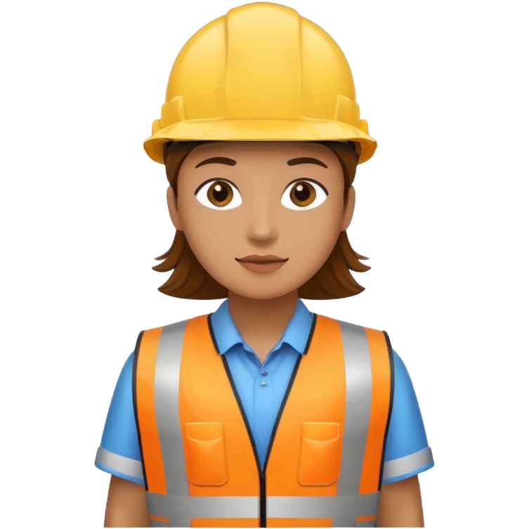 safety manager standing emoji
