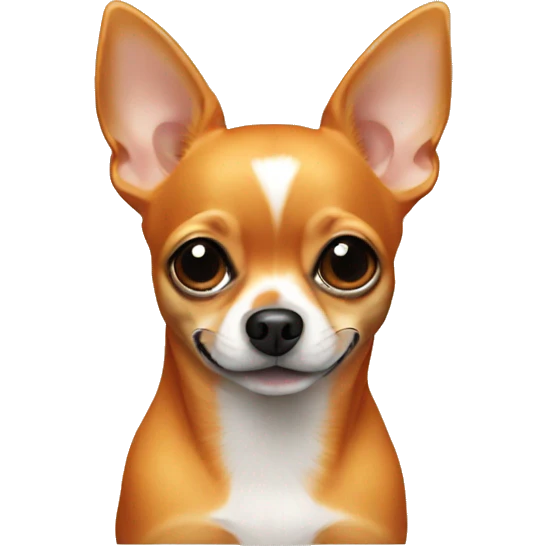 A orange chihuahua emoji