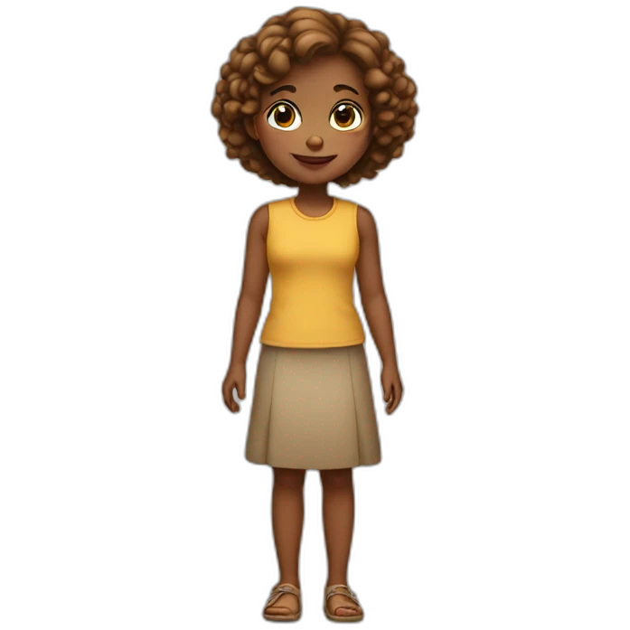 Little woman emoji