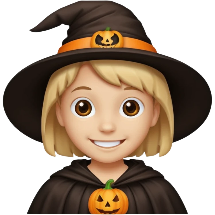 kid with hallowen costumes emoji