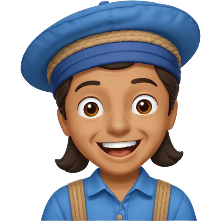 El botija del chavo del ocho riendose emoji