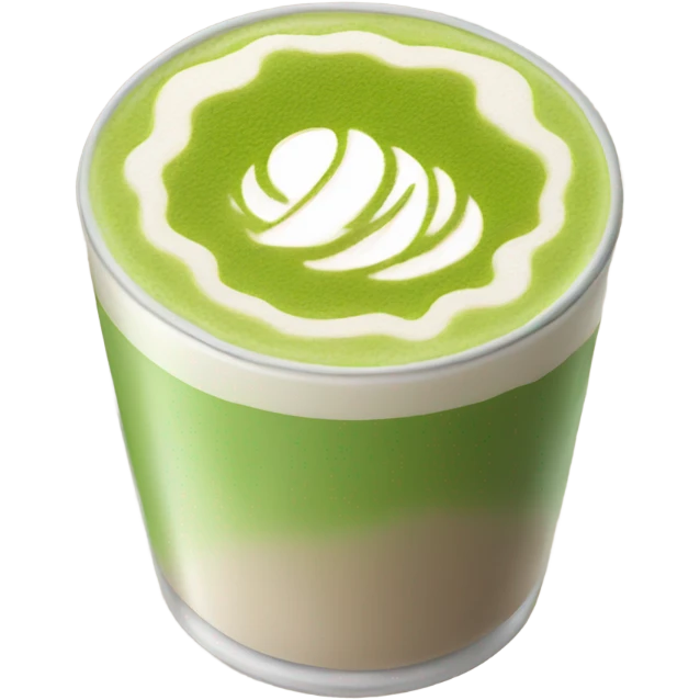 Matcha latte  emoji