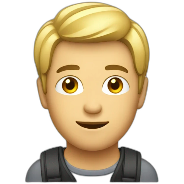 homme en voiture emoji