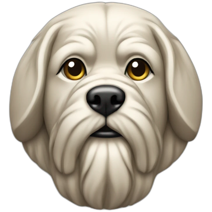 SOCRATES COIN WITH DOG FACE emoji