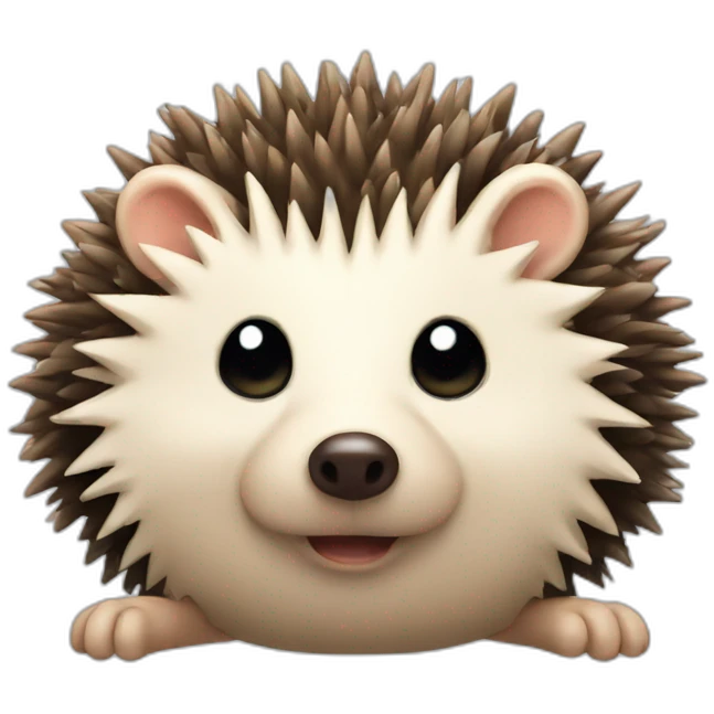 gassy hedgehog emoji