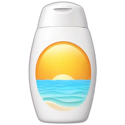 Sunscreen emoji