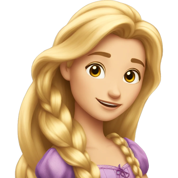 rapunzel emoji