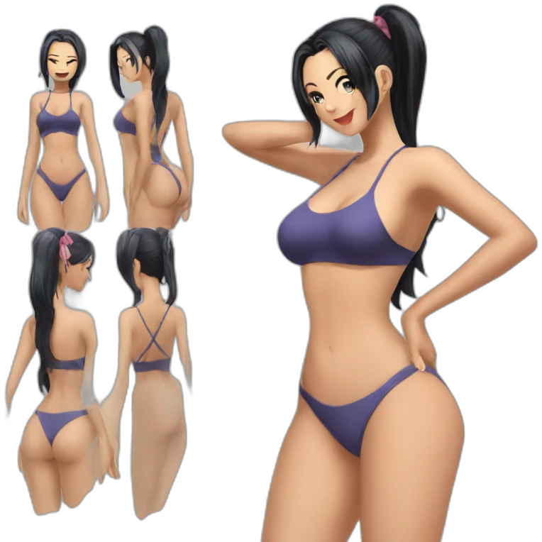 nico robin full body pawg swimsuit emoji