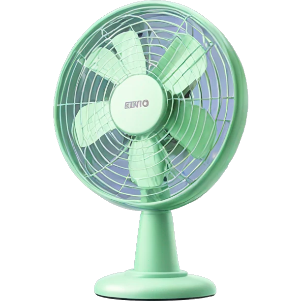 Cute classic pastel green Stand fan emoji