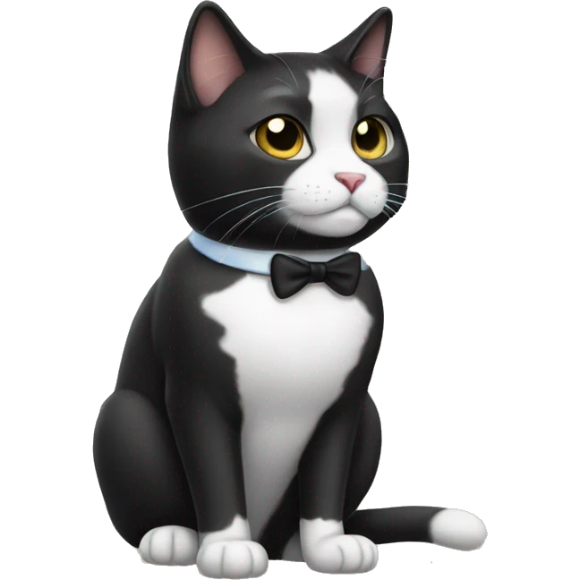 Tuxedo Cat emoji