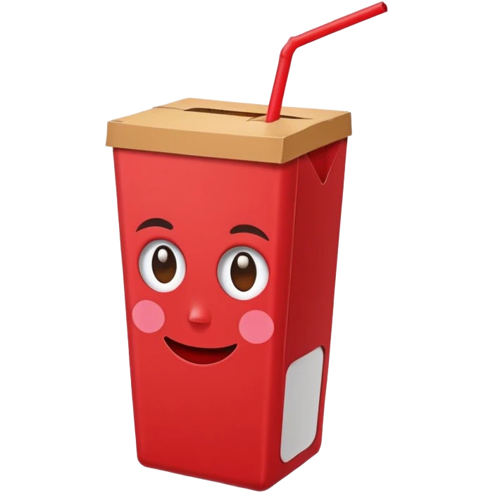 Juice Box RED emoji