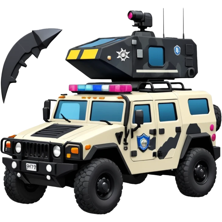 Barbie Stealthy camouflage Rock climbing Snow planet dark scary Imperial Shock Troopers police off road interceptor humvee camper  emoji