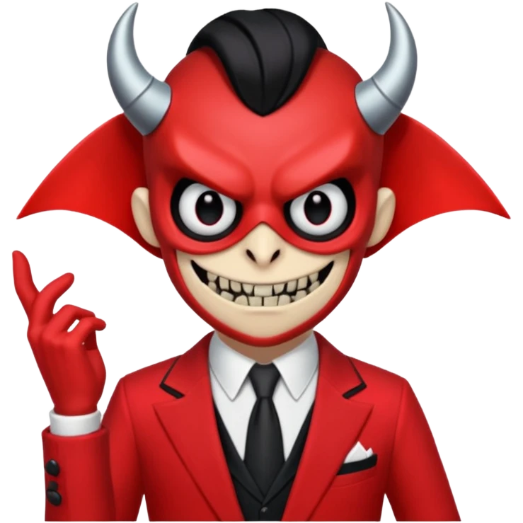 Alastor the radio demon he's a dear hazbin hotel emoji
