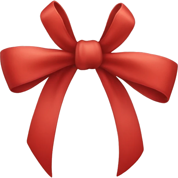 red bow emoji