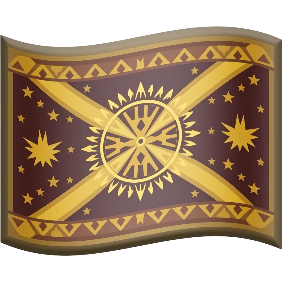 bandera gitana emoji