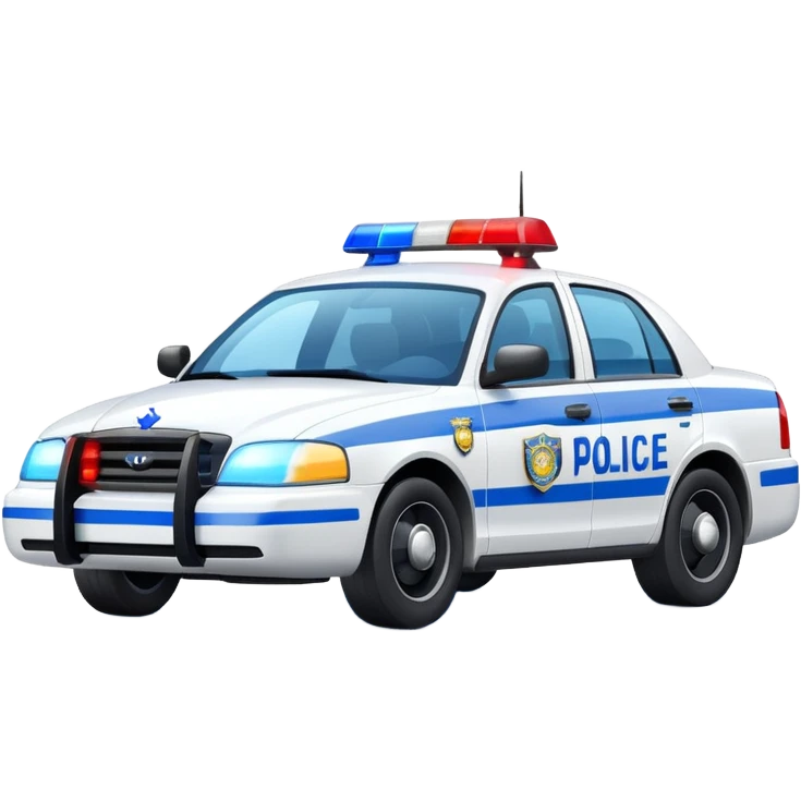 police car emoji