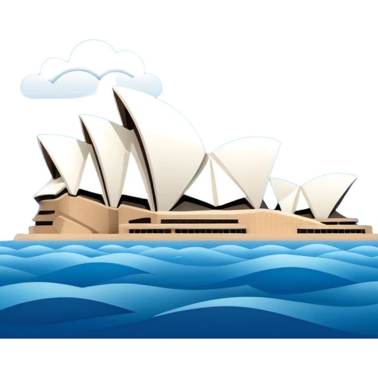 salesforce logo behind sydney opera house emoji