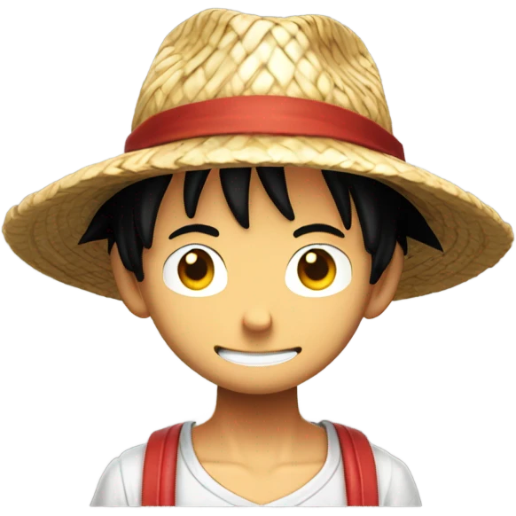 Luffy in the spotlight emoji