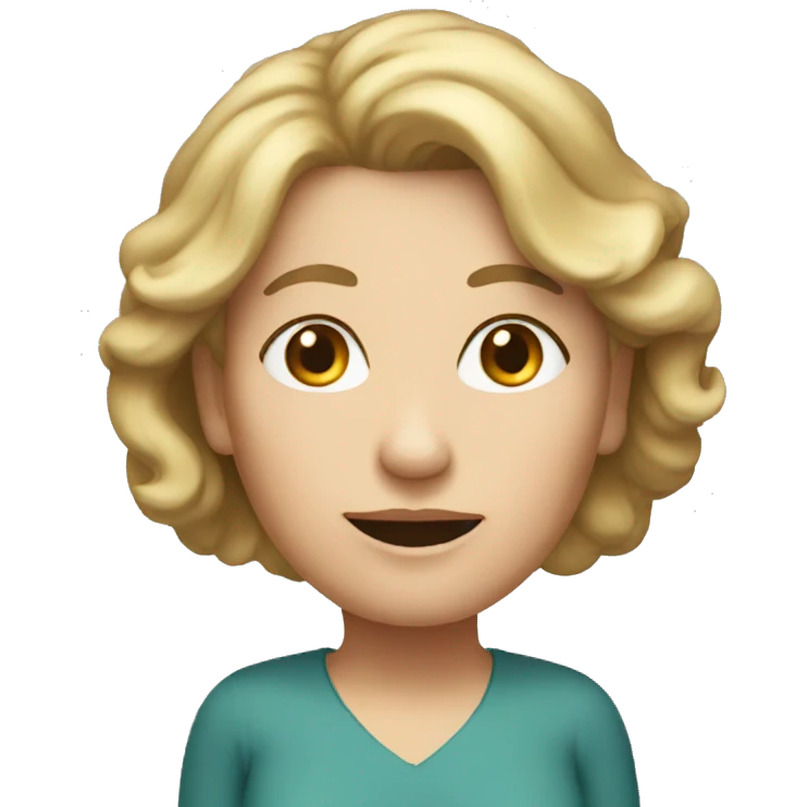 53 year old white woman from the south emoji