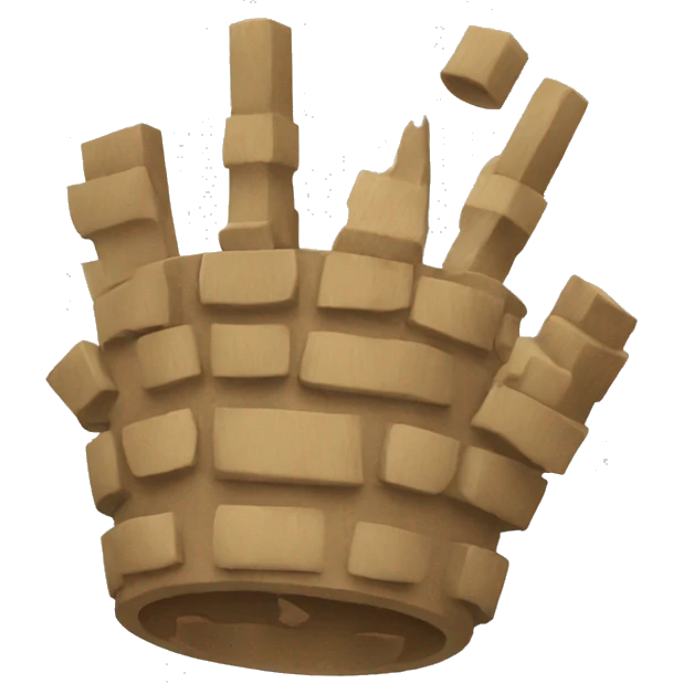 Tres clavos unidos emoji