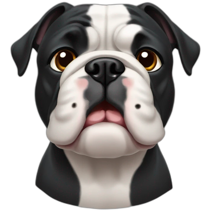 black frensch bulldog emoji