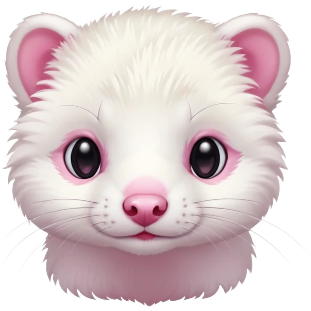 Furet blanc emoji