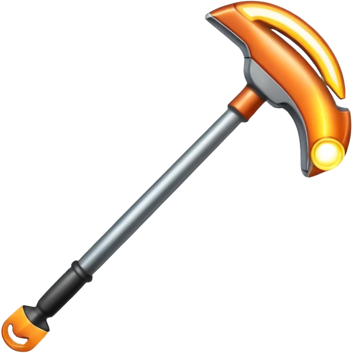 hot metal rod, iron,  emoji