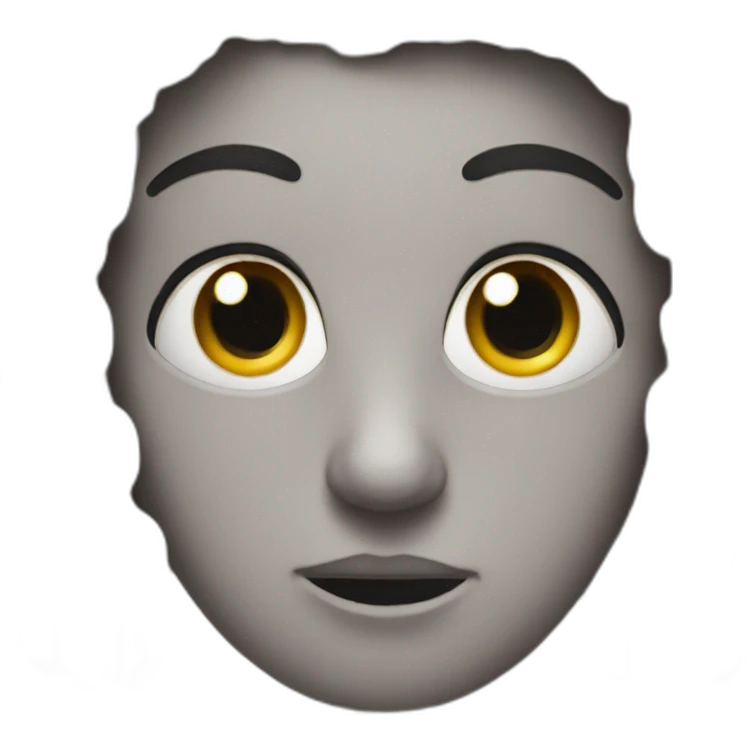 apple iphone with eyes emoji