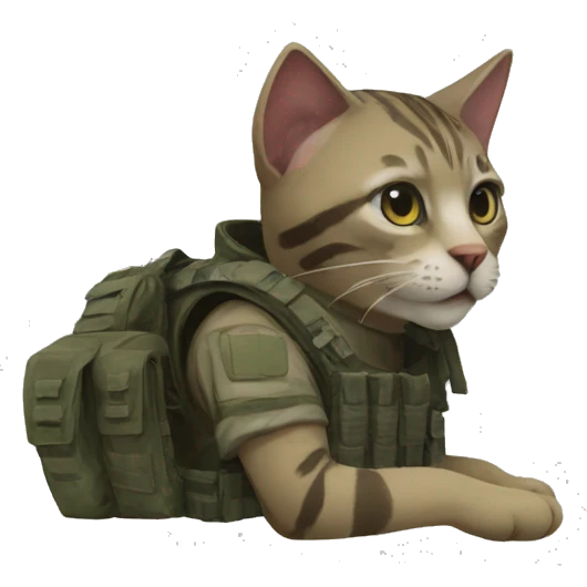Tarkov army cat emoji