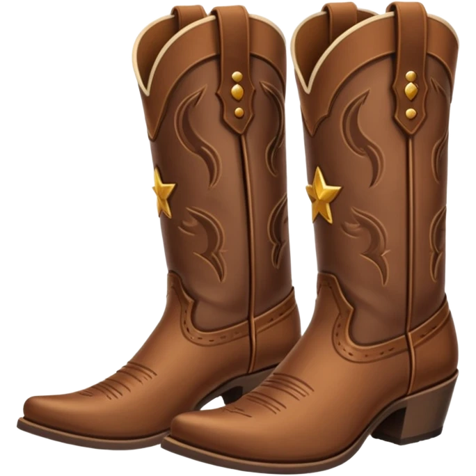 Western Cast cowboy boots emoji
