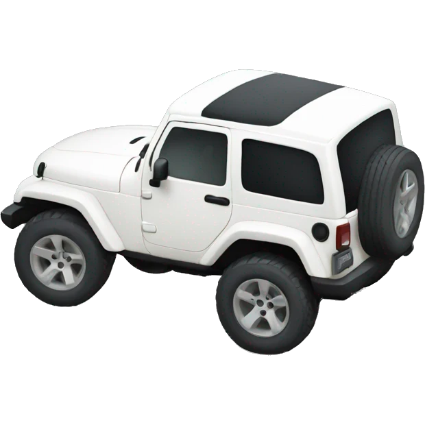 white jeep emoji