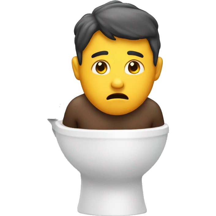 Pooping myself emoji