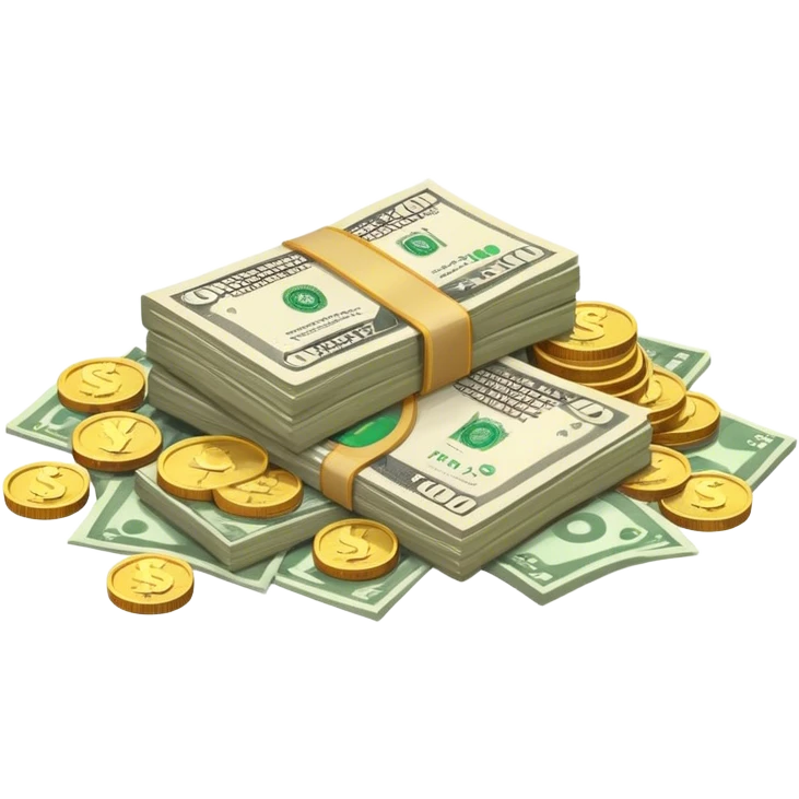 low Cash emoji