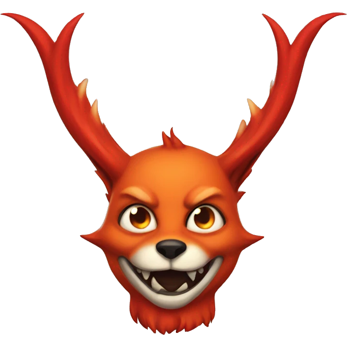 Fox Devil emoji