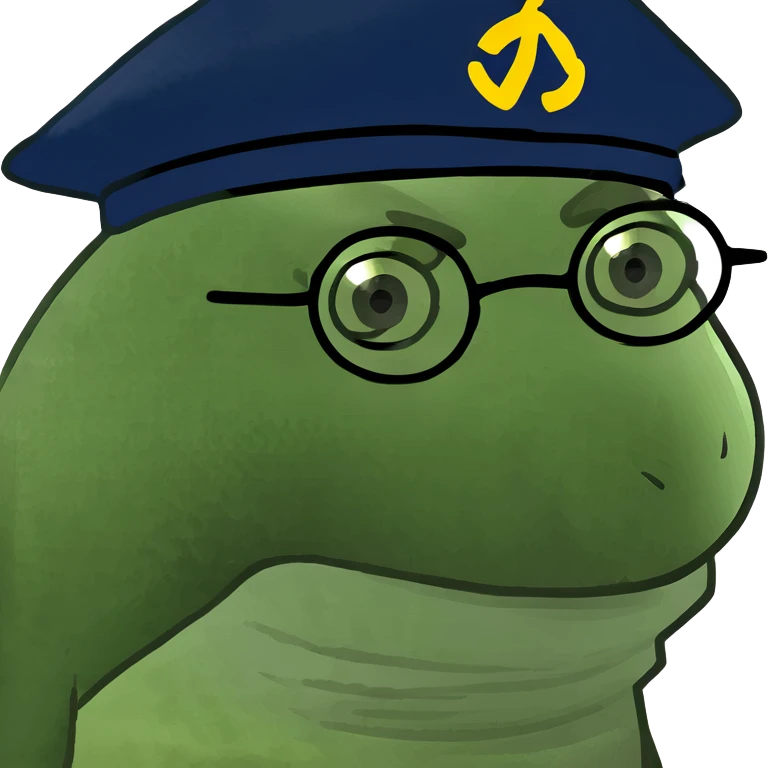 My friend wearing harry potter glasses, hat and cap emoji