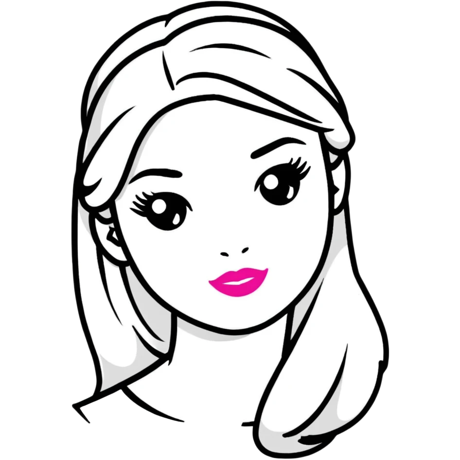 Barbie logo emoji