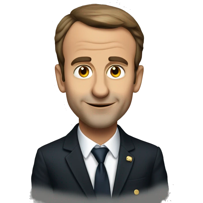 Emanuel Macron emoji