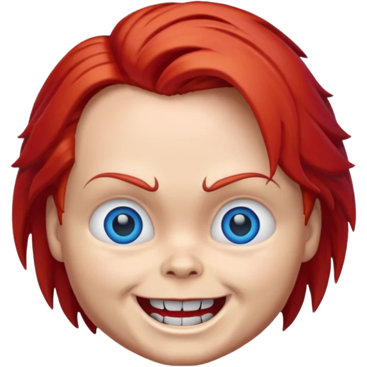 Un emojin de chuky emoji