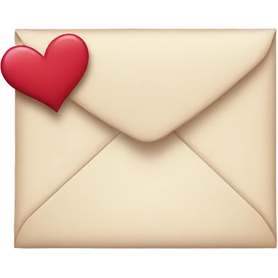 romantic letter emoji