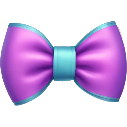 cute bow emoji