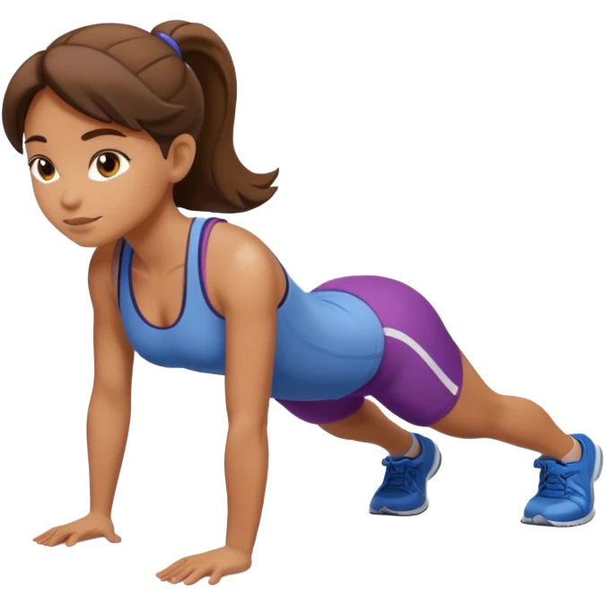 girl doing pump emoji
