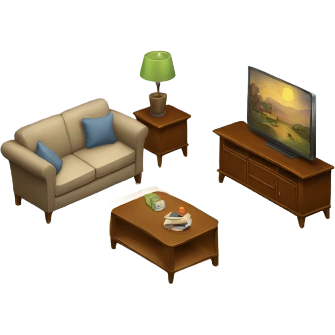 Living room furniture  emoji