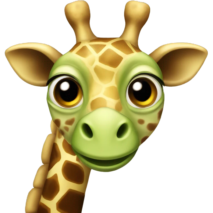 Turtle giraffe  emoji